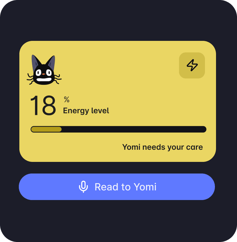 Yomi energy level interface