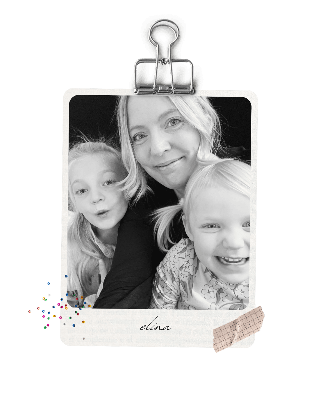 Elina and the kids
